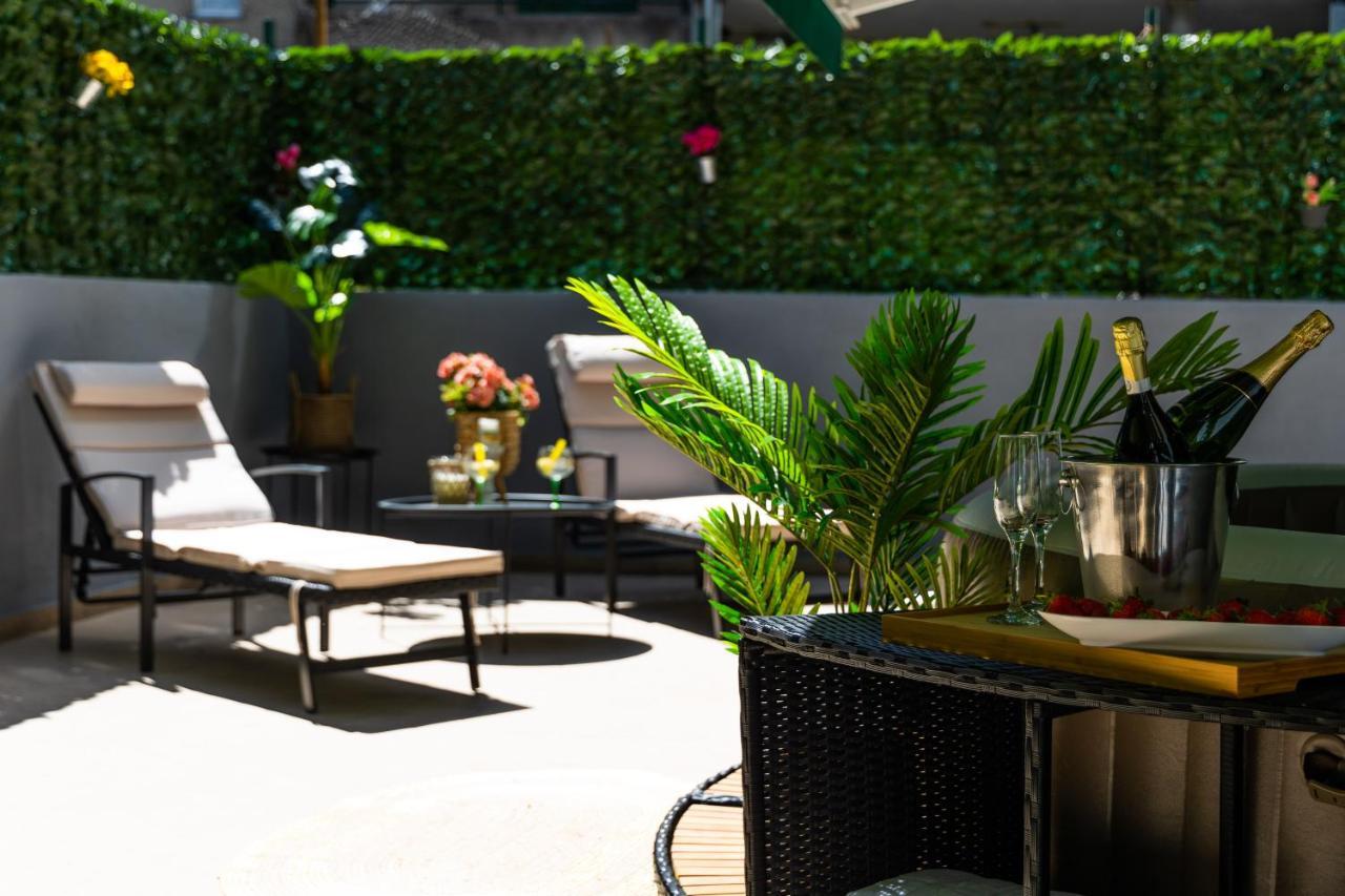 Oasis Luxury Apartment With Terrarce And Jacuzzi Split Eksteriør billede